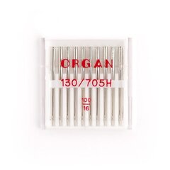 Иглы для бытовых машин ORGAN, универсальные №100, 10 игл