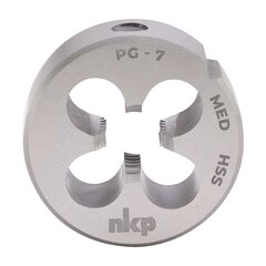 Плашка PG 7 -20 DINEN40430 HSS 80° 38x10мм NKP 243070N