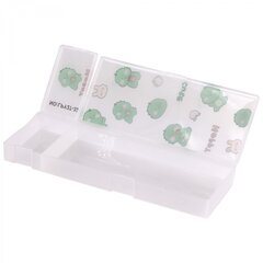 
          Пенал 2 отделения Alingar, пластик, 60 х 205 мм, "Динозаврик", микс, динозаврики