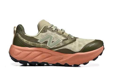 New Balance Fresh Foam X Hierro V9 'Green/Burgundy' 