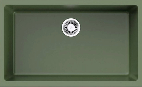 Omoikiri Okinoshima 76-U/I-OL Natceramic/olive