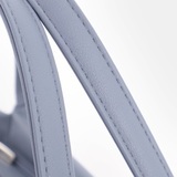 Сумка Саломея 334 гладкий серо-голубой