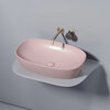 Ceramica Nova Element CN6049MP Умывальник чаша накладная овальная, 60x38, цвет: розовый матовый