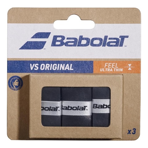 Намотка для ракетки Babolat VS Original Feel Black (3шт) арт.139384