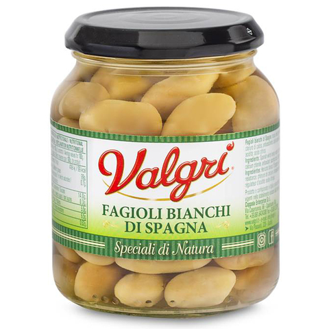 Фасоль белая испанская консервированная Valgri 350г