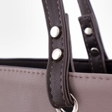 Сумка Саломея 168 наппа тауп + шоколад