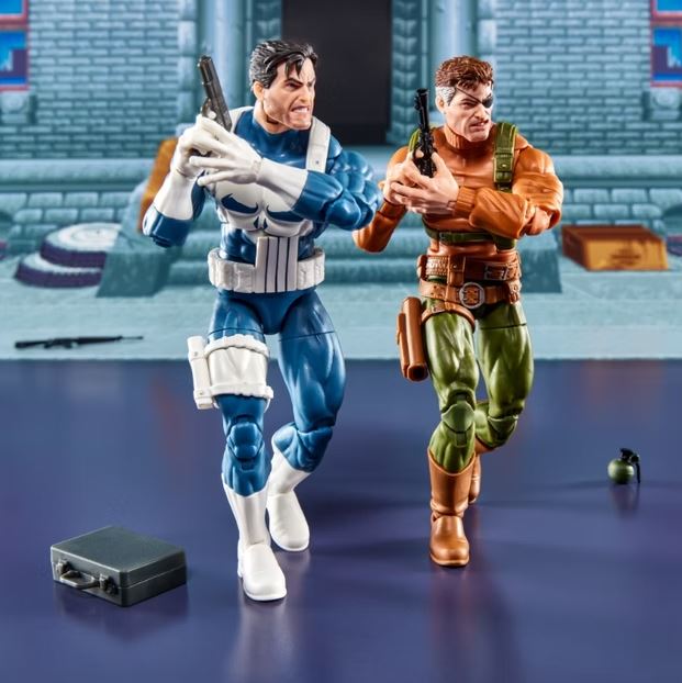 Фигурки Каратель и Ник Фьюри Marvel Legends Gamerverse