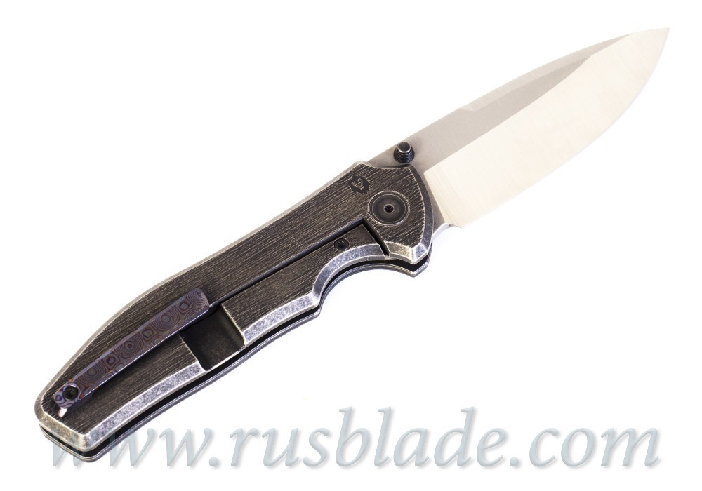 CKF/Yeti Chimera collab knife (M390, Ti, zirc, cool CF, zircuti clip) - фотография 