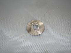 Фреза отрезная дисковая по металлу 80х1.2х22мм. z=48 11Р3АМ3Ф2 СССР с фаской  без шпонки