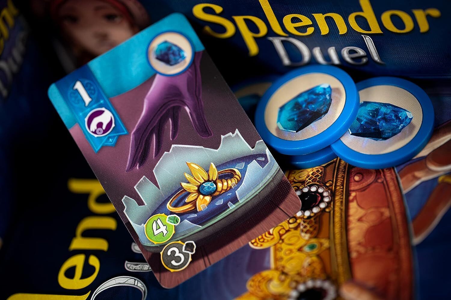 Splendor Duel на английском языке - купить по выгодной цене | Единорог -  Настольные игры