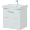 Aquanet 312425 Тумба с раковиной Ирис new 60 подвесная 2 ящ. цв. белый глянец (312425)