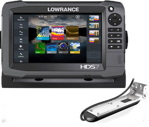 Комплект Lowrance HDS-7 + TotalScan Skimmer