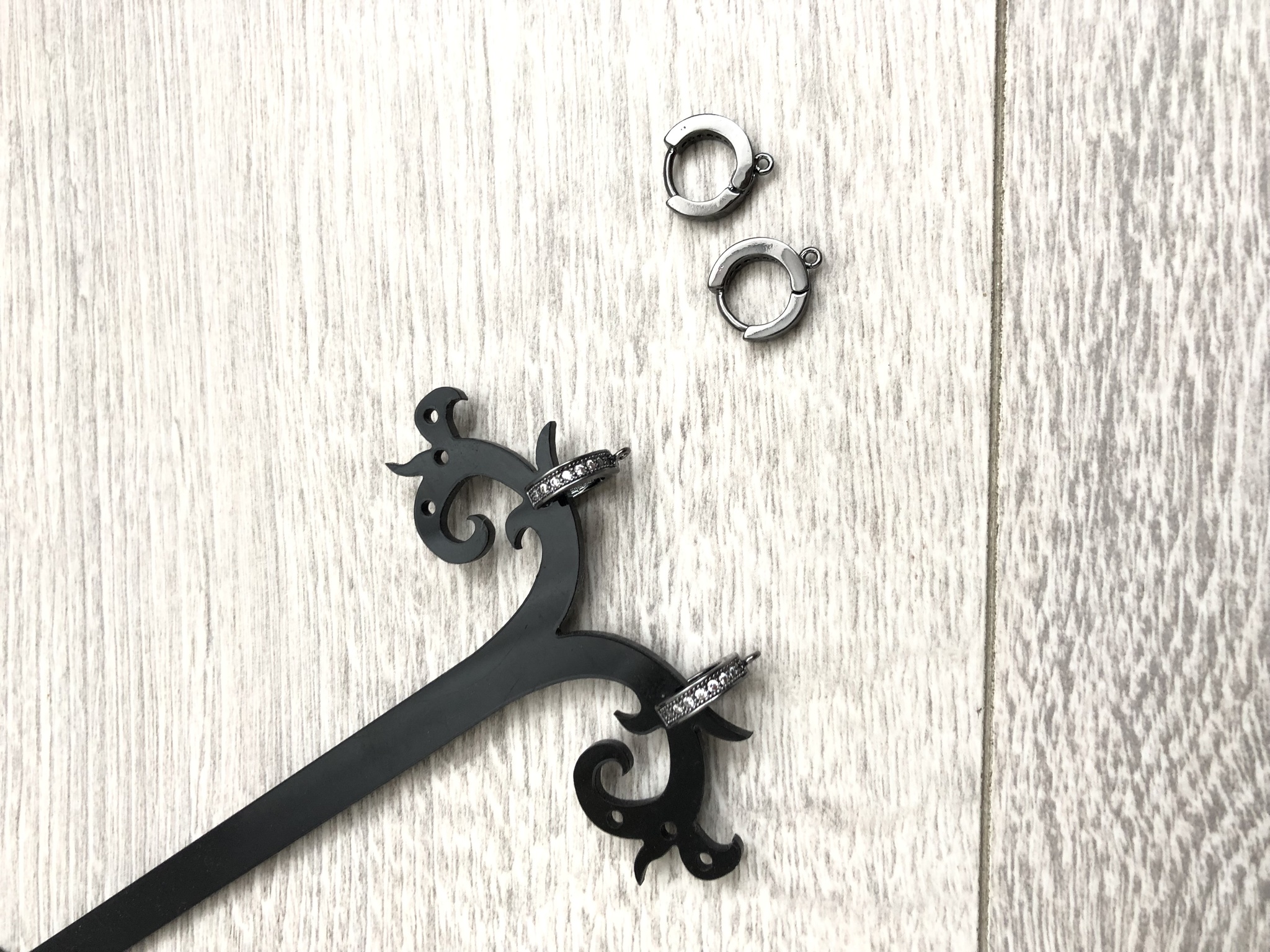 Швензы, английский замок, gunmetal - 11*3 мм.