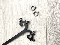 Швензы, английский замок, gunmetal - 11*3 мм.