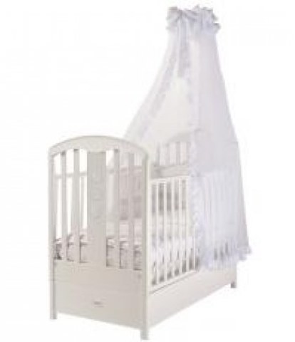 Кровать Feretti FMS Elegance Белая L- EL- 01-FMS