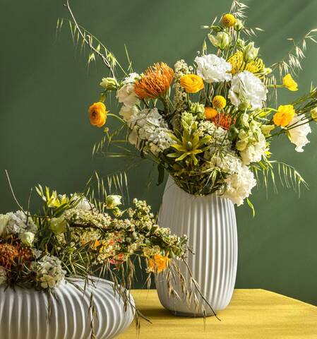 Ваза Vista Alegre Ракушка белая 32см