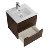 BelBagno ETNA-500-2C-SO-BL ETNA База под раковину подвесная с двумя выкатными ящиками, с доводчиками, Bianco Lucido, 500x460x500, ETNA-500-2C-SO-BL
