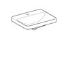 Geberit VariForm Раковина встраиваемая в столешницу прямоугольной формы, 55х45 см, с отв. под смеситель, без отв. перелива