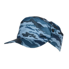 Кепи охранника утеплённая КМФ серый вихрь