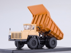 BELAZ-540A dumper yellow-orange 1:43 Start Scale Models (SSM)