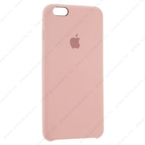 Накладка Silicone Case для Apple iPhone 6s Plus/ 6 Plus розовый