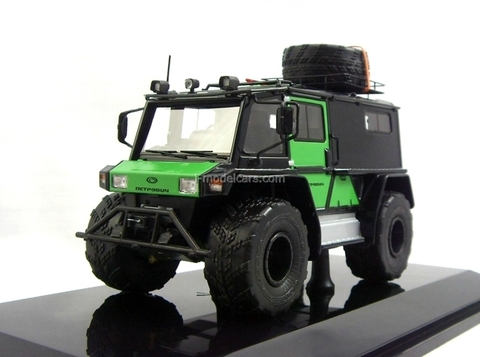ATV biaxial Petrovich-204-50 4x4 2014 black-green DIP 1:43
