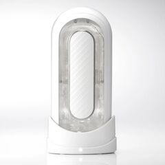 Белый мастурбатор Tenga Flip Zero Gravity с вибрацией - 