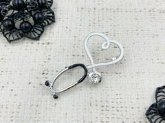 Брошь, р. 5х2,5 см