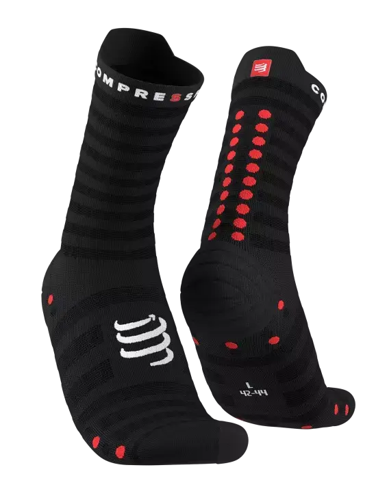 Носки Run Ultralight High v4 Black-Red