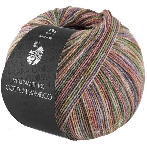 Lana Grossa Meilenweit Cotton Bamboo Sole Mix 6411