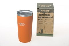 Термостакан Tramp 450мл оранжевый TRC-102