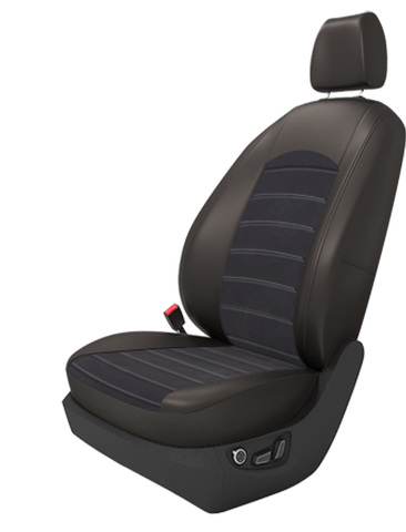 Авточехлы правый руль на 2 ряда (на заказ)