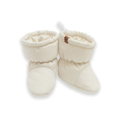 Зимние пинетки (экрю)