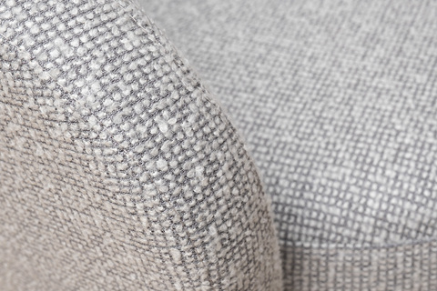 Кресло Garda Decor Napoli светло-серое napoli-3k-santo1400-svser