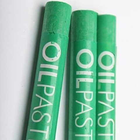 Пастель художественная масляная MUNGYO Oil Pastels Зеленый №563 (3шт)