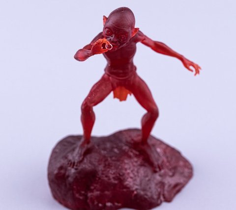 Фотополимерная смола Gorky Liquid Simple красный 0,25 кг