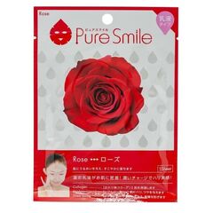 Тканевая маска для лица SunSmile PureSmile Milky Lotion Rose Essens