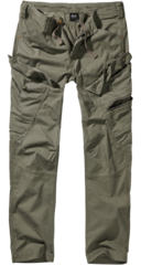 Brandit ADVEN SLIM FIT PANTS olive