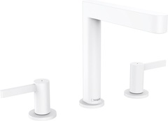 Hansgrohe Finoris 76034700 Смеситель для раковины (белый матовый) фото