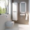 Высокий шкафчик Geberit myDay с одной дверью: B=40см, H=150см, T=27.5см, Белый / Высокоглянцевое покрытие