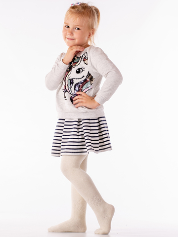 Детские махровые снаружи колготки W28.15N/810 Wola