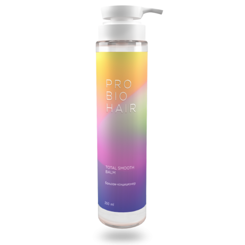 Levrana PRO BIO HAIR TOTAL SMOOTH BALM, бальзам-кондиционер, 350 мл