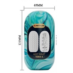 Двухсторонний мастурбатор Hot wave