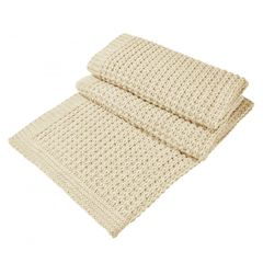 Плед 130x180 Hamam Dimension Knitted слоновая кость