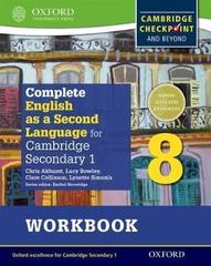 Complete English as a Second Language for Cambridge Secondary 1 Workbook 8 & CD Oxford University Press