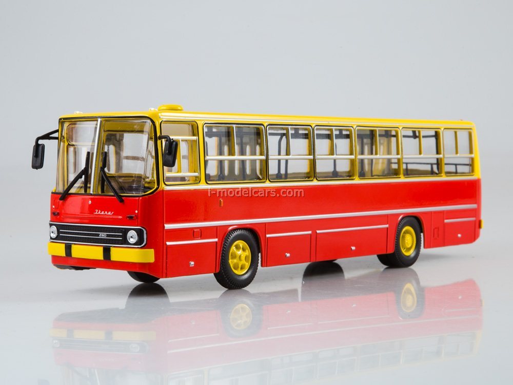 1:43 união soviética lenda ônibus Ikarus-260.06 modelo fundido