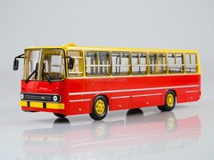 Ikarus 260 yellow-red Soviet Bus (SOVA) 1:43