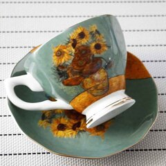 Fincan/Чашка/Cup Van Gogh Sunflowers