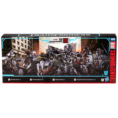 Фигурка Hasbro Transformers Studio Series: Barricade, Starscream, Megatron, Blackout