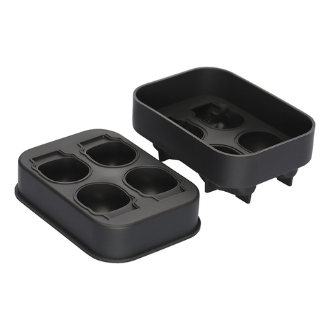 Форма для льда Smart Solutions Ice skull графит